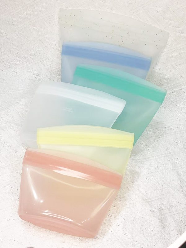 Silicone storage bag