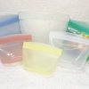 Silicone storage bag