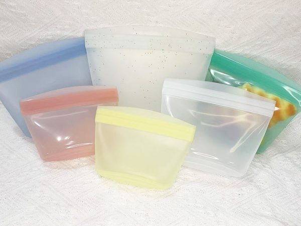 Silicone storage bag