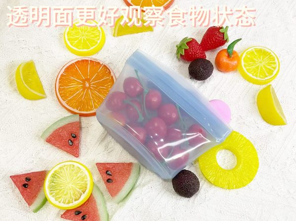 Silicone storage bag