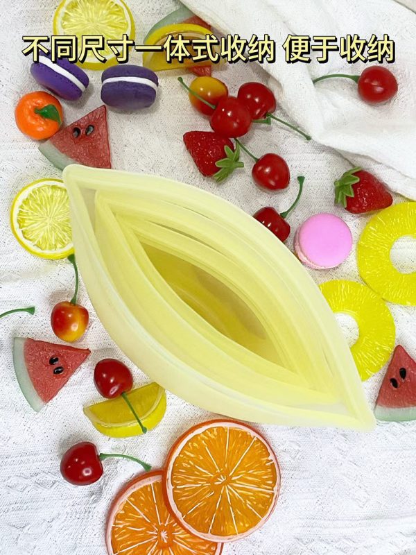 Silicone storage bag