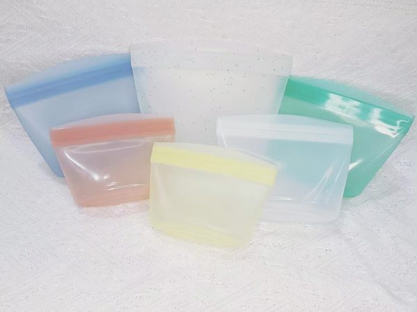 Silicone storage bag