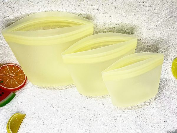 Silicone storage bag