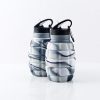 Grenade - Shaped Silicone Collapsible Water Bottle
