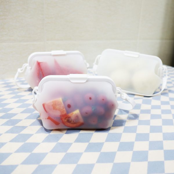 Silicone tote bag