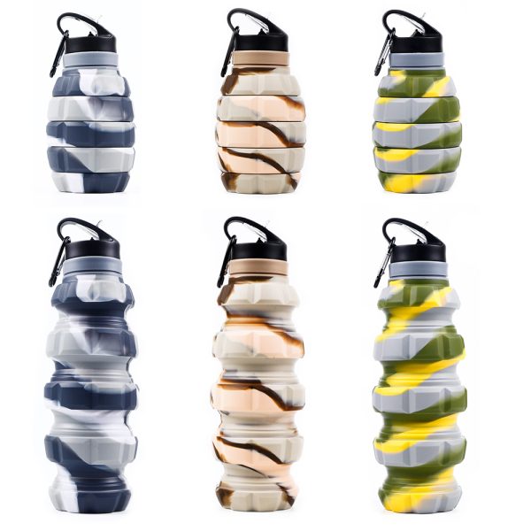 Silicone Collapsible Water Bottle