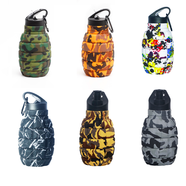 Silicone Collapsible Water Bottle