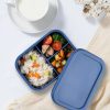 Silicone Three - Compartment Lunch Box