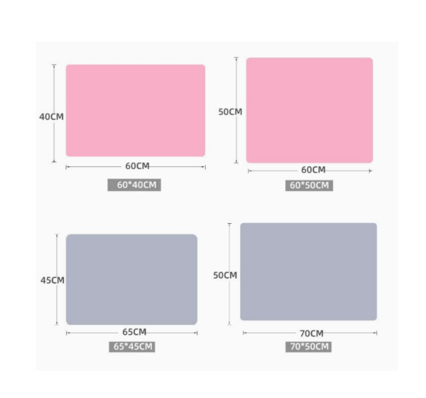B- silicone mat of 4 sizes