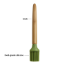 Birch silicone oil brush