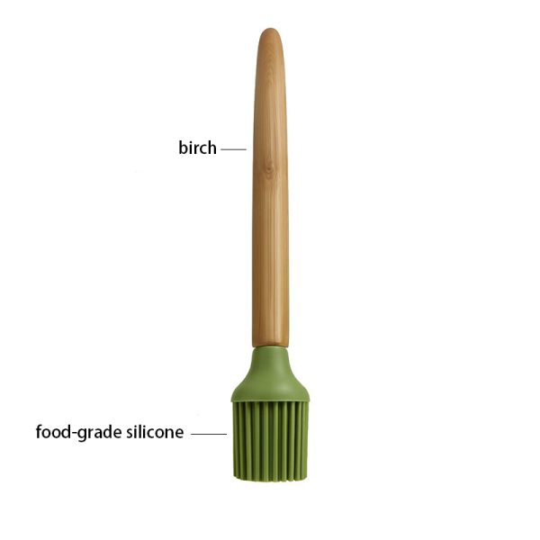 Birch silicone oil brush