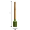 Birch silicone oil brush