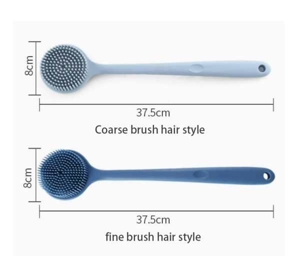 D-4 silicone bath brush