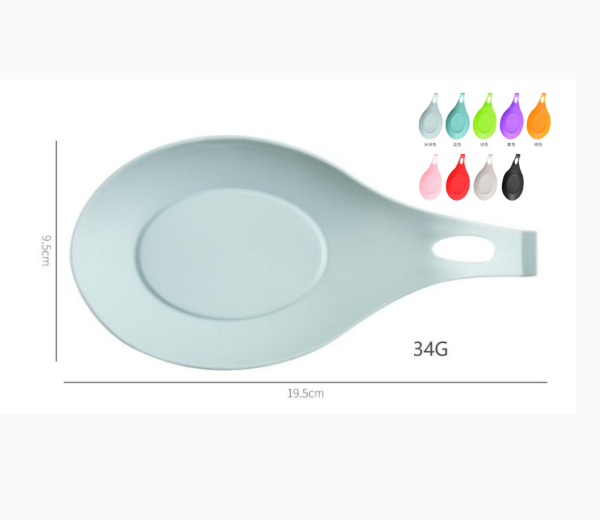 F-Silicone spoon holder
