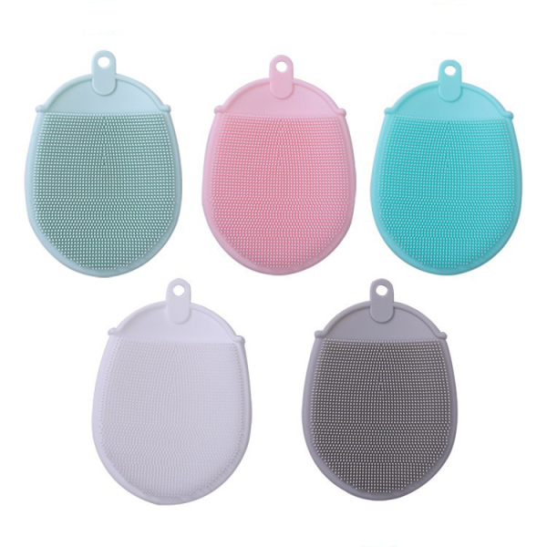 Food-grade silicone massage brush