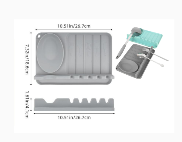 I-Silicone spoon holder