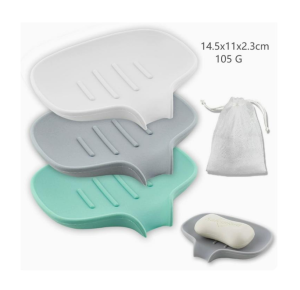 L-silicone soap holder