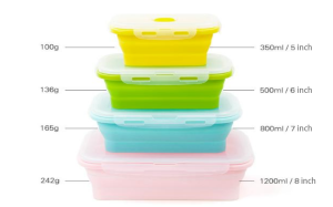 L01-silicone container with pp cover