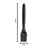 Large silicone nylon oil brush