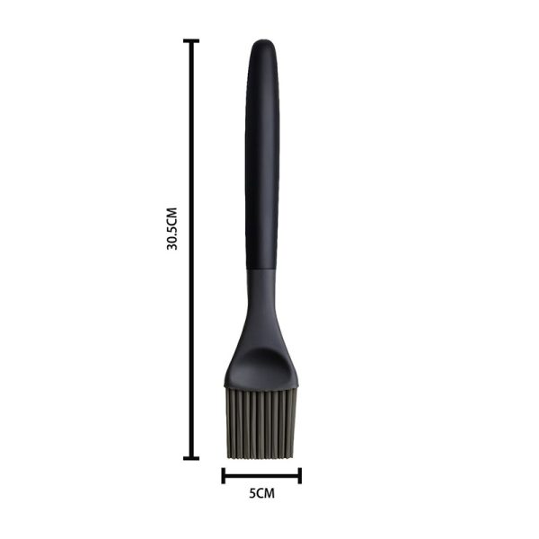 Large silicone nylon oil brush