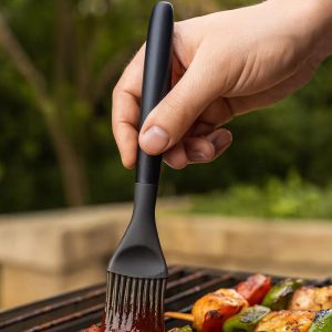 Large silicone nylon oil brush