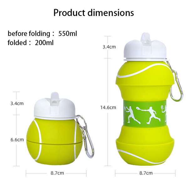 M-550ML silicone basketball bottle (3) M-550ML silicone basketball bottle