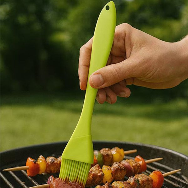 PP handle silicone barbecue brush