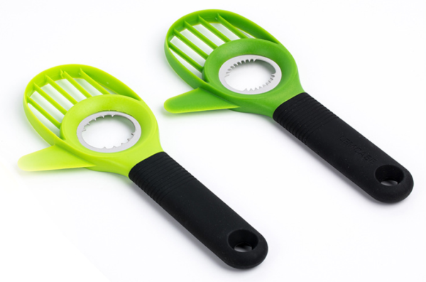 Silicone avocado knife