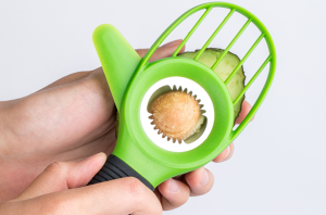Silicone avocado knife