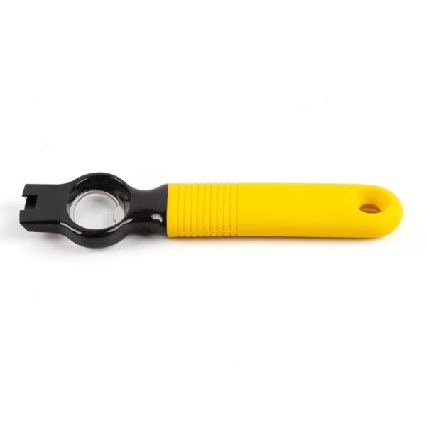 Silicone handle bottle opener