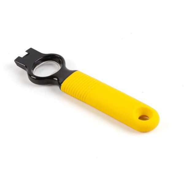 Silicone handle bottle opener