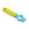 Silicone handle bottle opener
