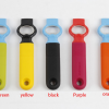 Silicone handle bottle opener