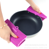 Square food-grade silicone honeycomb heat insulation pad