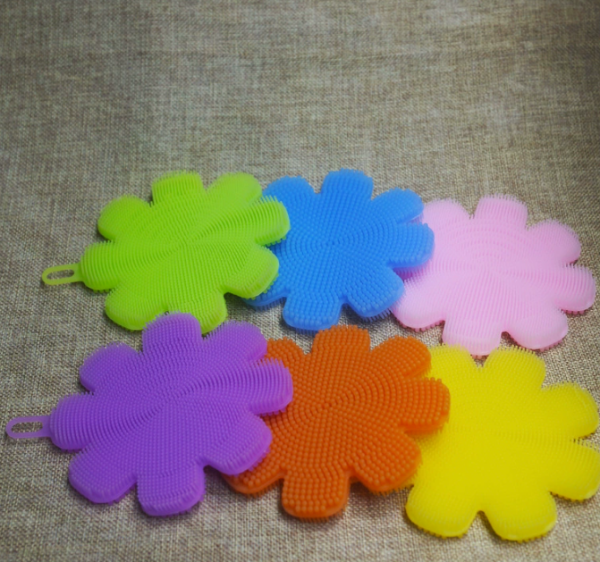 silicone dish brush