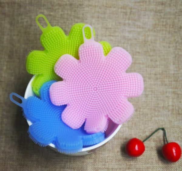 silicone dish brush