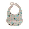 Baby printed silicone bib