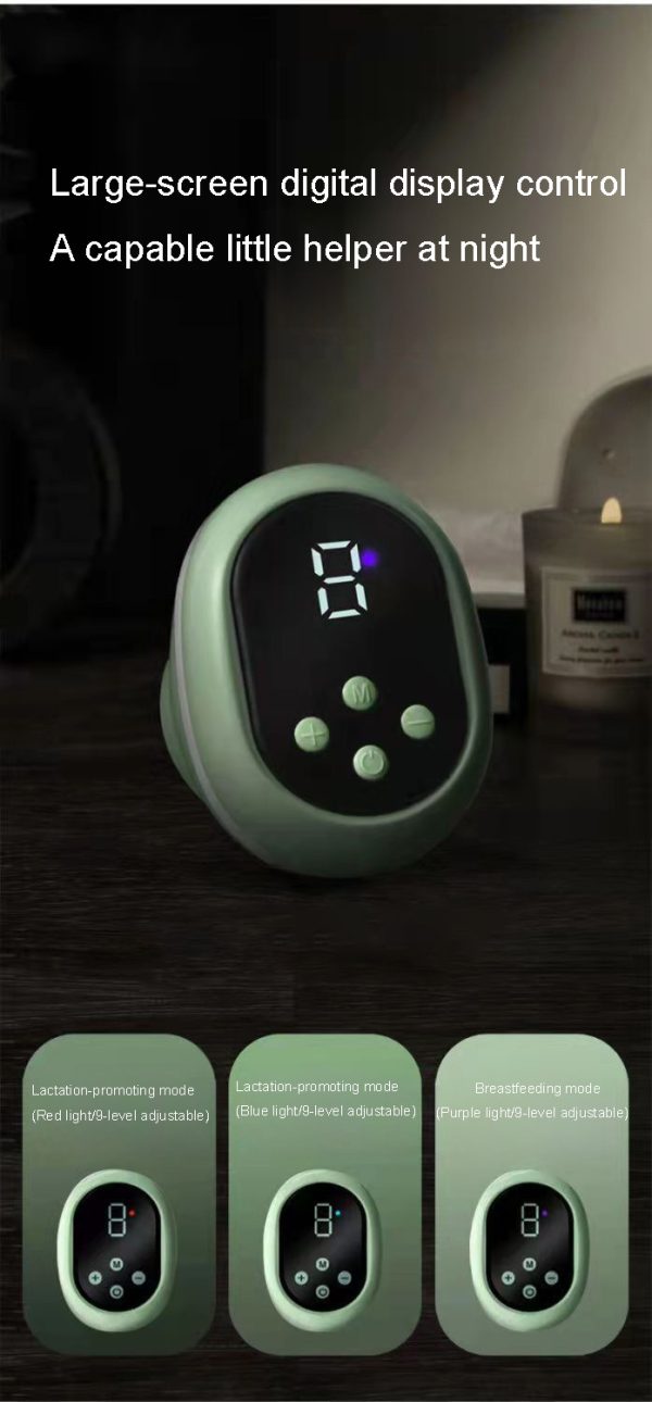 Electric milking suction device