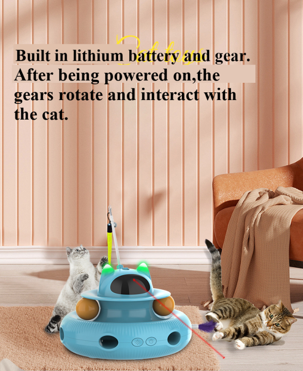 Electric smart cat toy