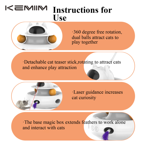 Electric smart cat toy