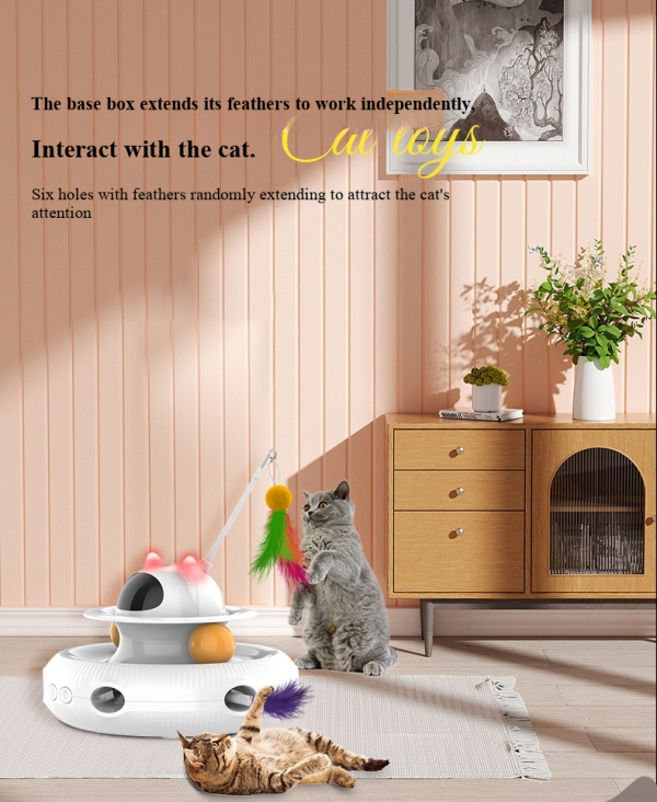 Electric smart cat toy