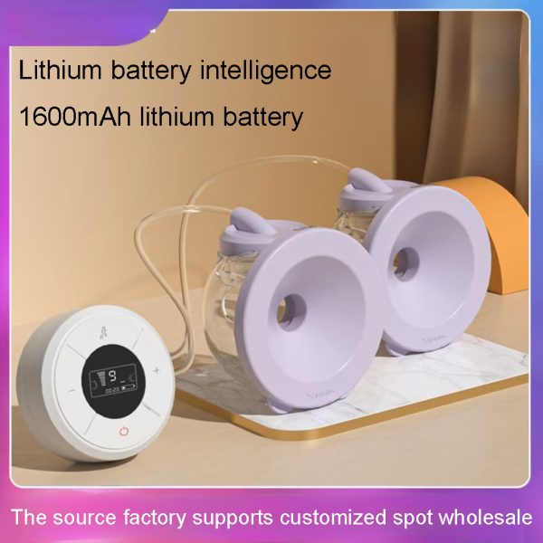 Handheld wearable breast pump