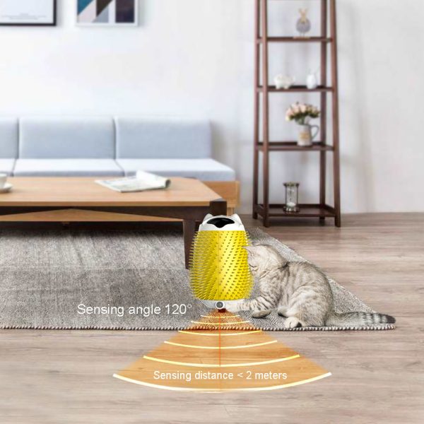 Intelligent sensing pet brush