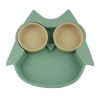 Owl children's dinner plate