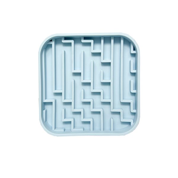 Pet slow-feeding food bowl