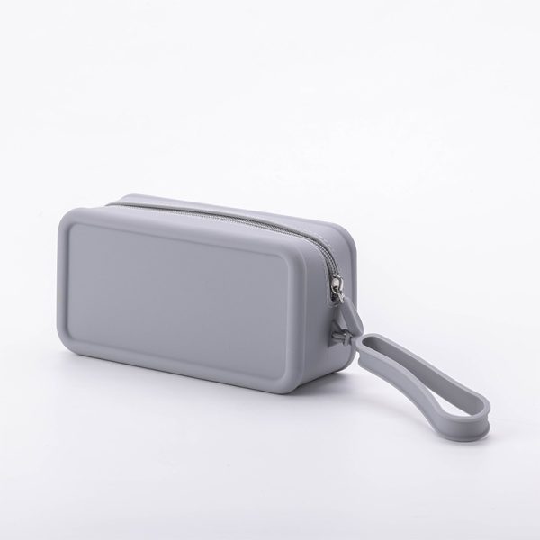 Silicone-covered small square bag