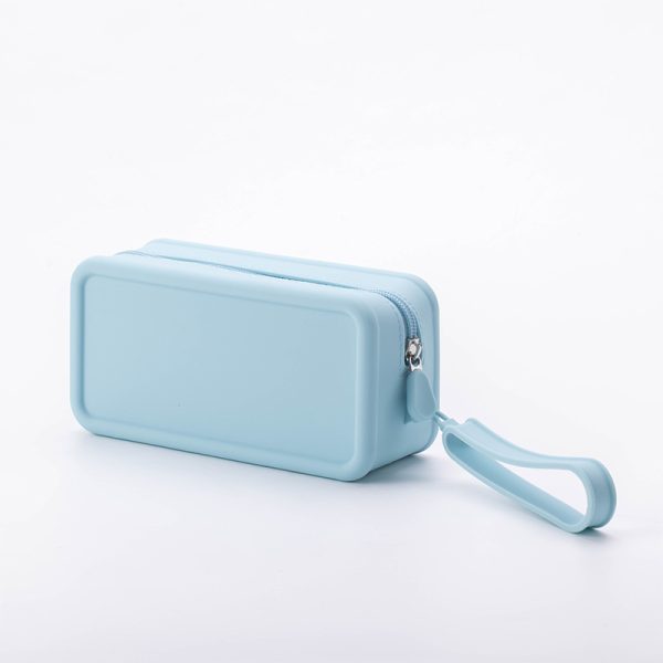 Silicone-covered small square bag