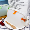 Silicone outdoor food storage bag