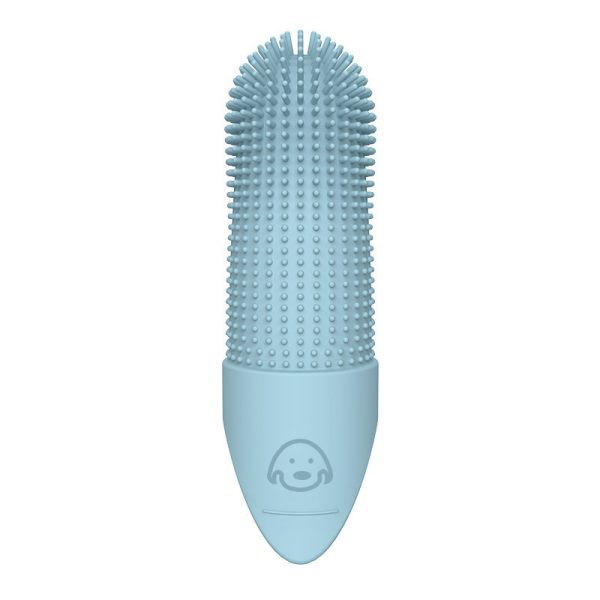 Silicone pet toothbrush