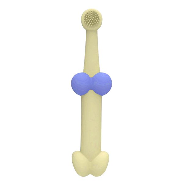 Silicone pet toothbrush